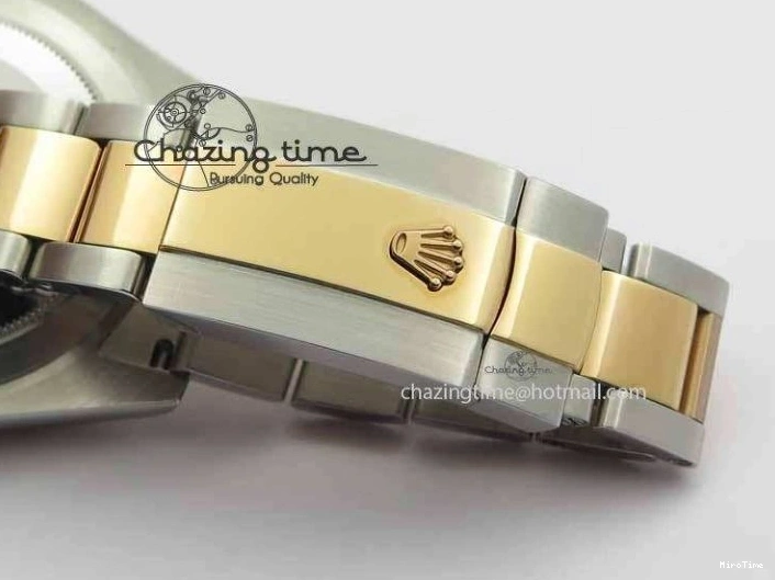 MiroTime 0201 DateJust II 41mm SS RG BP Maker Best Edition RG Diam Dial On SS RG Bracelet SA Efficient 3712